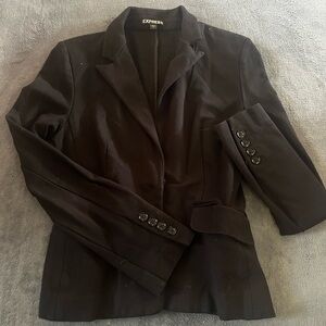 Express Women's Black Blazer